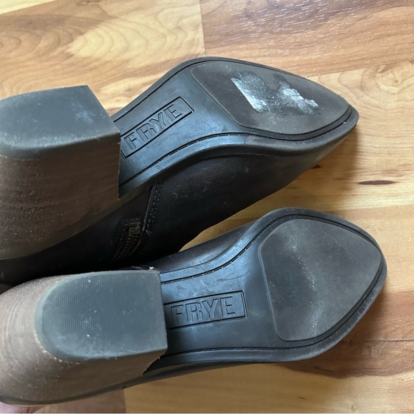 EUC Frye leather Megan boots size 7.5 - Picture 6 of 8